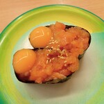 すし江戸 - サーモンユッケ