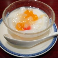 中国料理 桃花林 - セットデザート 杏仁豆腐