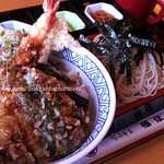 蕎麥處 福住 岩見澤（三笠）店 - そば天丼 1,250円