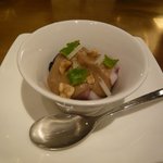 IL TEATRINO DA SALONE - 前菜３：蛸とサルサ カスターニャ(2012.11)