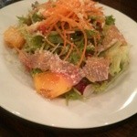 トラットリア360° - ディナーセットのサラダ