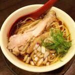 金町製麺 - 雉そば醤油
