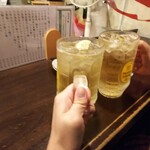 金町製麺 - メガハイボール