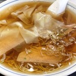 中華そば志のぶ支店 - わんたん麺