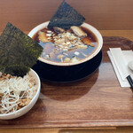 麺大将 - 竹岡チャーシューメンとミニチャーシュー丼