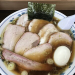 とらや分店 村田や - 焼豚ワンタン麺　大盛り