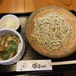 そば処鴨南ばん - 鴨せいろ1600円