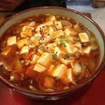 Choukouhen - 麻婆豆腐麺　あっさり目の味、ピリ辛だが後に残らない。