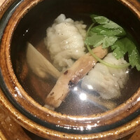 対馬のどぐろとイカ活き造り 博多 魚蔵 都ホテル店 - 