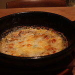 鹿教湯 三水館 - きのこのグラタンかな？