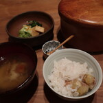 鹿教湯 三水館 - 栗ご飯