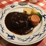 銀座洋食 三笠會館 - ハンバーグ・デミグラスソース