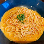 カネ保水産 - 大人気、たらばとズワイのトマトクリームスパゲティ