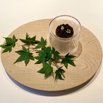 レストラン オオツ - キャビアと帆立のタルタル