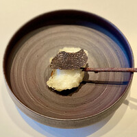 レストラン オオツ - 鱧のベニエとトリュフ