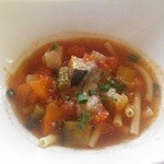 コルテラルゴ伊豆高原 - 朝食のスープパスタ。