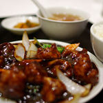 香港料理龍明樓 - 黒酢豚（650円）