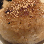 鳥しき - やきおにぎりですね