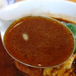 木多郎 - スープは、薬膳系スパイスが主体とのこと。