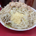 ラーメン二郎 - ラーメン小　ニンニク　ヤサイマシ　アブラマシマシ