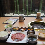 焼肉の名門 天壇 桂五条店 - ミルフィーユロースランチ