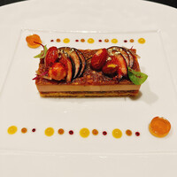 ラ ターブル ドゥ ジョエル・ロブション - フォアグラとイチジクのプレッセ　マンディアン風