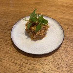 ら すとらあだ - 鰹の自家製柚子味噌和え