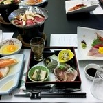 伊勢屋 - 会席料理の一例