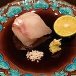 伯雲 - 明石の鯛のそぎ造り