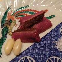 伯雲 - 青森県産 銀の鴨の藁焼きと千葉県産落花生