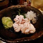 天ぷら 穴子蒲焼 助六酒場 - 白子ポン酢