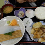 博多魚がし - イカづくし定食￥1,300