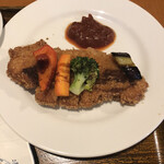 眞 - ④豚ロースカツ