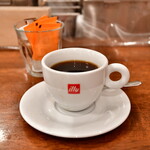 青いナポリ - セットドリンク@税込220円：ホットコーヒー