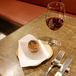 ビストロラドレ - 会津産馬肉のタルタルのハンバーガー