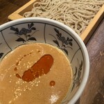 Chilled soba noodles with tantan sauce