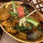 カッチャル バッチャル - 北インド地方の野菜カレー