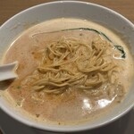 ゆったり個室 これからYA - 担々麺（混ぜるとこんな感じに
