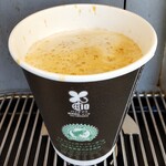 LAWSON - ドリンク写真:「ホットカフェラテ」