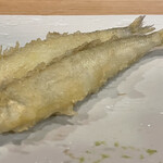 鮨 波づき - ワカサギ天ぷら