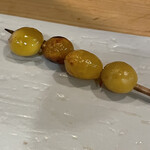 鮨 波づき - ギンナン串焼き