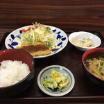 一成食堂 - ポークピカタ定食¥760