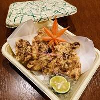 とらふぐ唐揚2人前盛り