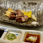 ぷれじでんと千房 - サーロインステーキ