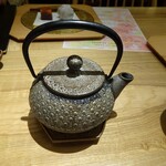 汐見 - 蕎麦湯の鉄瓶