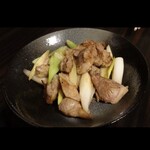 Kitasenju Hitsujiniku No Mise Ozu - ラム肉と千寿葱の塩炒め