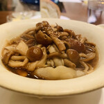 Gibier MIYAMA - ・猪、ナメ茸、松茸、完熟山椒