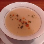 トルコレストラン デデ - セットのスープ
