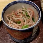 馳走 啐啄一十  - ◯刻み茗荷
      口休めにサラダ感覚で