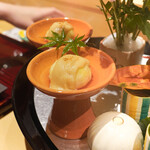 銀座 しのはら - いちじく胡麻味噌